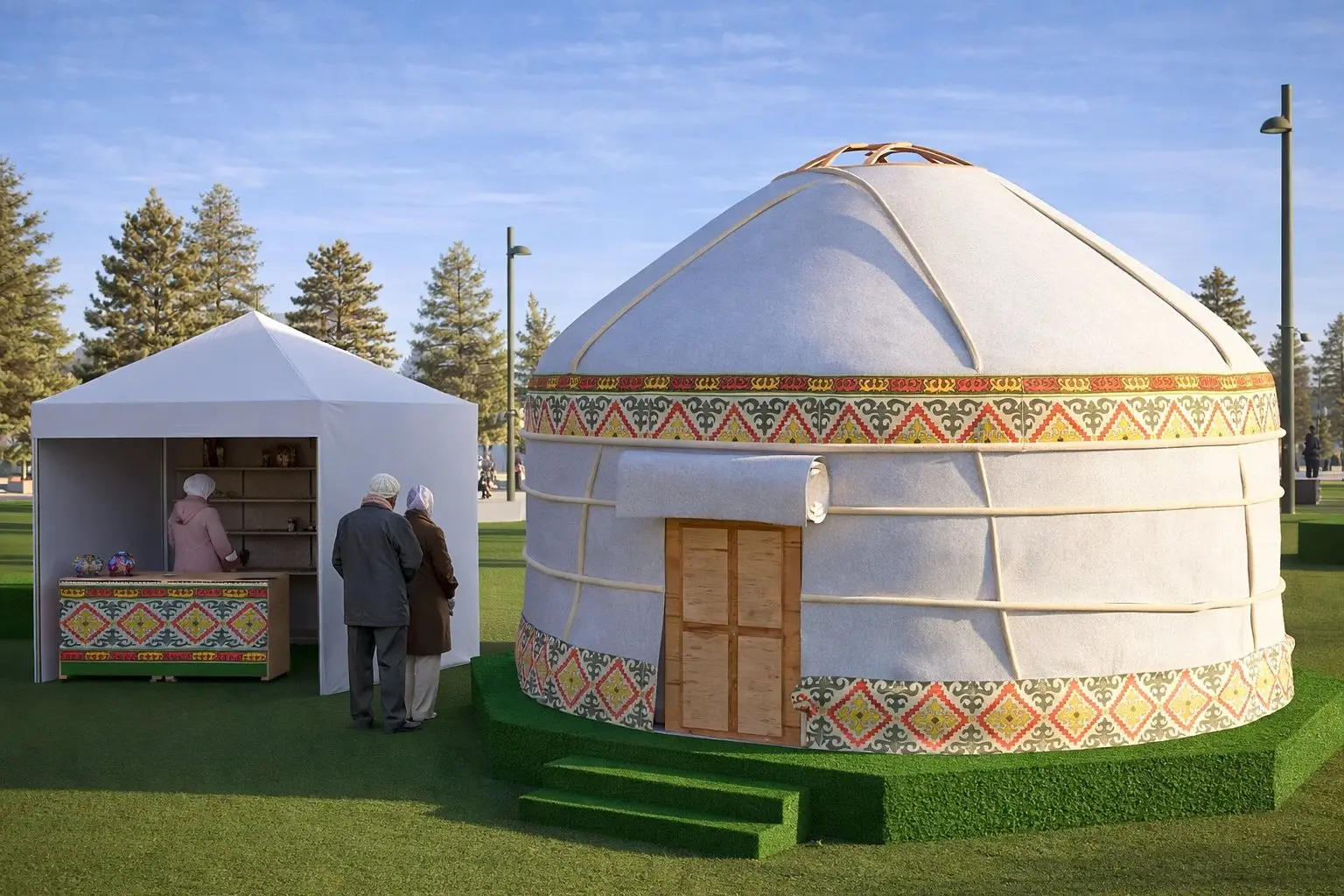 Наурыз EXPO 2026 — Юрты мастеров